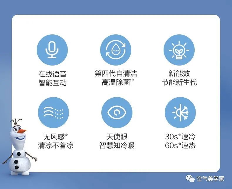 【無(wú)風(fēng)感】?jī)和Z(yǔ)音掛機(jī)ET100冰雪奇緣